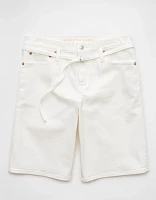 AE 11" Stretch Denim High-Waisted Jort