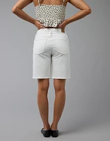 AE 11" Stretch Denim High-Waisted Jort