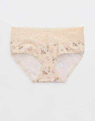 Superchill Vintage Lace Cotton Boybrief Underwear