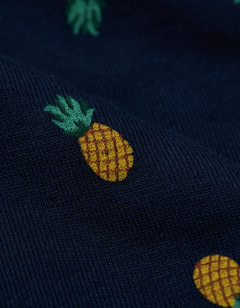 AEO Men's Tiny Pineapples 4.5" Ultra Soft Boxer Brief