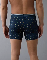 AEO Men's Tiny Pineapples 4.5" Ultra Soft Boxer Brief