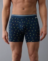 AEO Men's Tiny Pineapples 4.5" Ultra Soft Boxer Brief