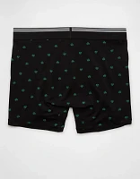 AEO Men's St. Patrick's Day Clovers 4.5" Ultra Soft Boxer Brief