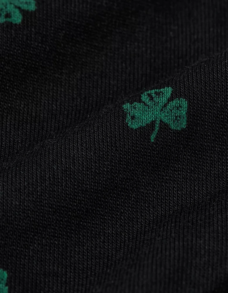 AEO Men's St. Patrick's Day Clovers 4.5" Ultra Soft Boxer Brief