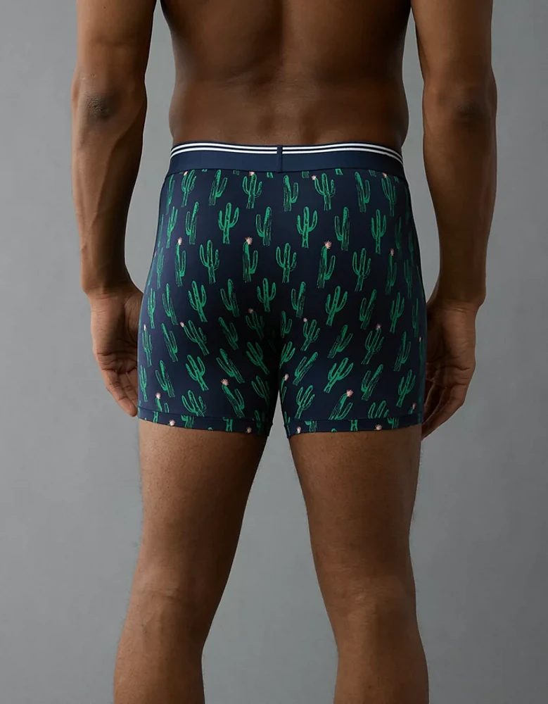 AEO Men's Cacti 4.5" Ultra Soft Boxer Brief