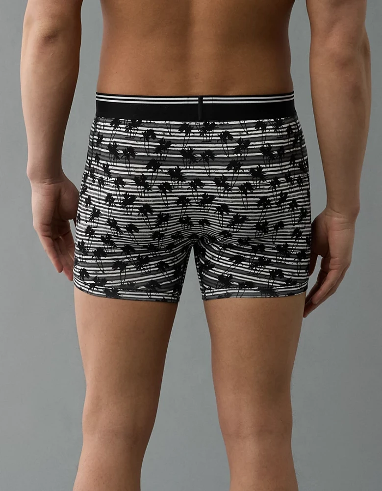 AEO Men's Palm Trees 4.5" Ultra Soft Boxer Brief