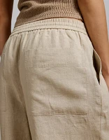 AE77 Premium Pull-On Linen Pant