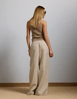 AE77 Premium Pull-On Linen Pant