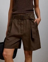 AE77 Premium Linen Trouser Short
