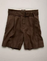 AE77 Premium Linen Trouser Short