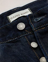 AE77 Premium Pleated Barrel Jean