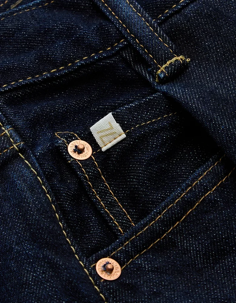 AE77 Premium Pleated Barrel Jean