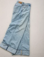 AE77 Premium Super Wide Cuffed Jean