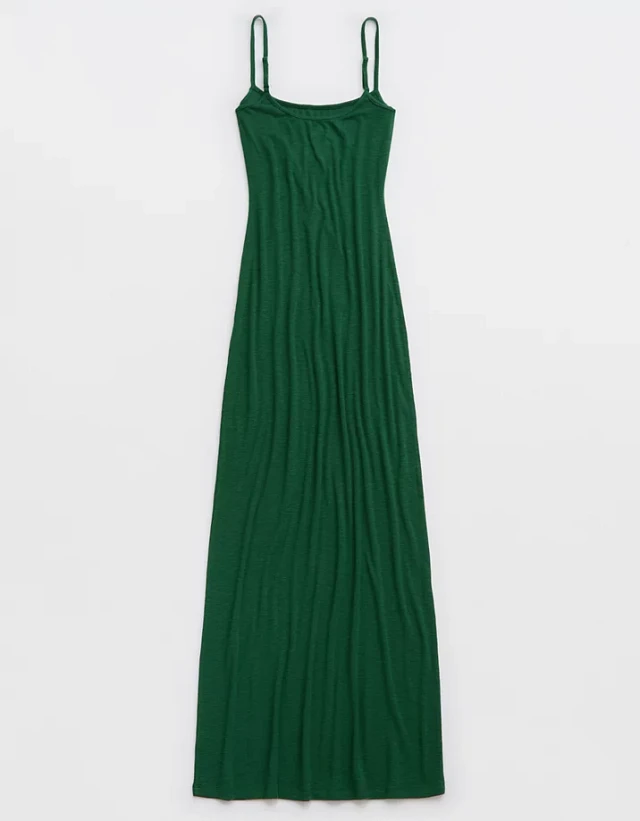 Aerie Real Soft Stretch Bodycon Maxi Dress | The Summit
