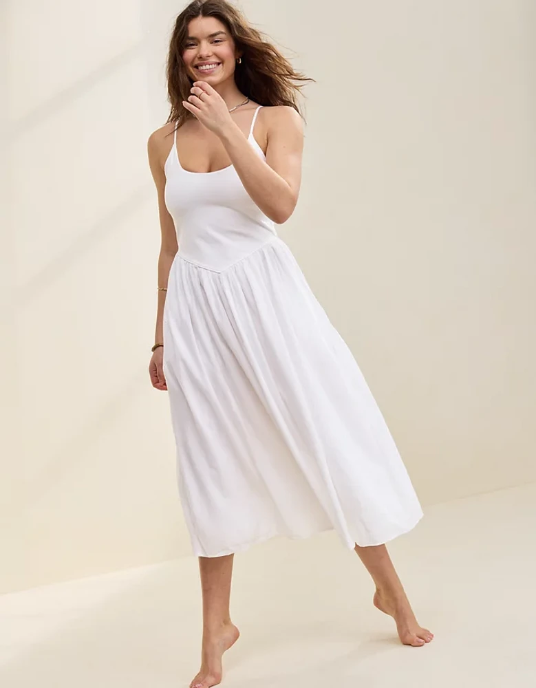 Aerie At The Barre Midi Dress
