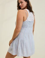 Aerie Ruched Mini Dress