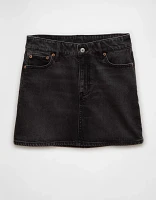 AE Stretch High-Waisted Perfect Denim Mini Skirt