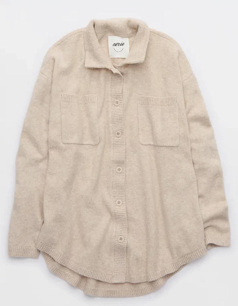 Aerie unREAL Button Down Cardigan