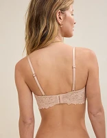 Show Off Rosey Lace Strapless Push Up Bra
