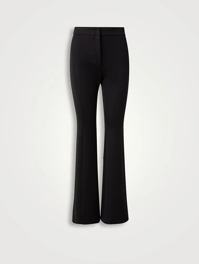 Faris Neoprene Bootcut Trousers