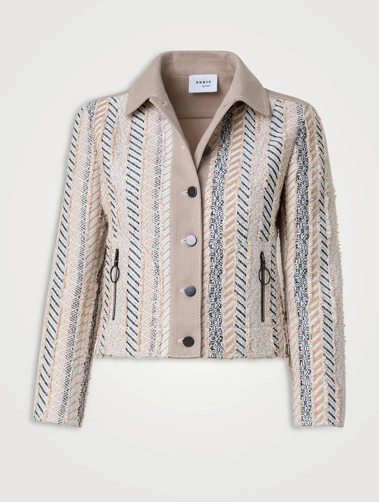 Denim Tweed Jacket