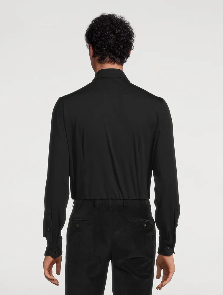 Modern 4-Flex Stretch Knit Shirt