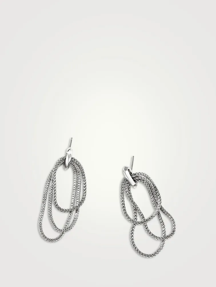 Classic Chain Link Drop Earrings