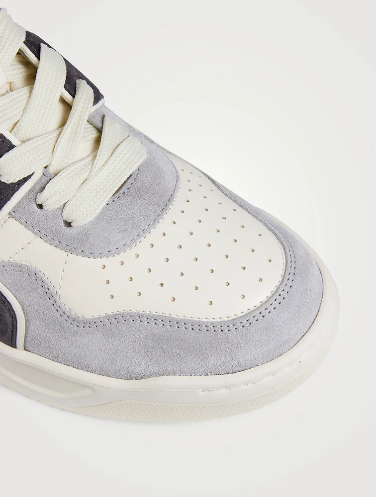 One Stud Leather Sneakers