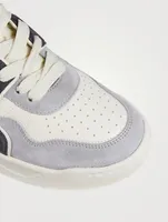 One Stud Leather Sneakers