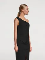 One-Shoulder Vest