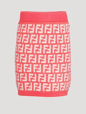 Kids Wool And Cotton FF Skirt
