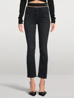 The Dazzler Straight Cropped Jeans