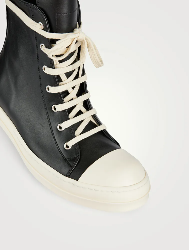 Luxor Leather High-Top Sneakers