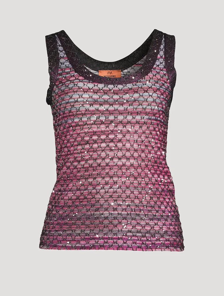 Sequin Tank Top