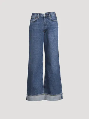 Dame Wide-Leg Jeans