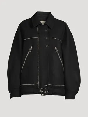 The Herman Oversized Bomber Jacket