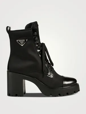 Leather Heeled Ankle Boots