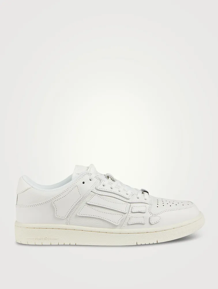 Skel Top Leather Low-Top Sneakers