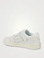 Skel Top Leather Low-Top Sneakers