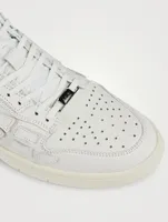 Skel Top Leather Low-Top Sneakers