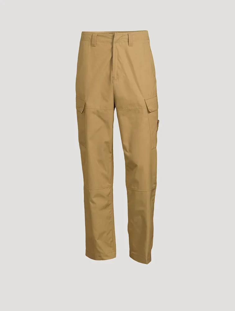 Ghost Cotton Straight-Leg Pants