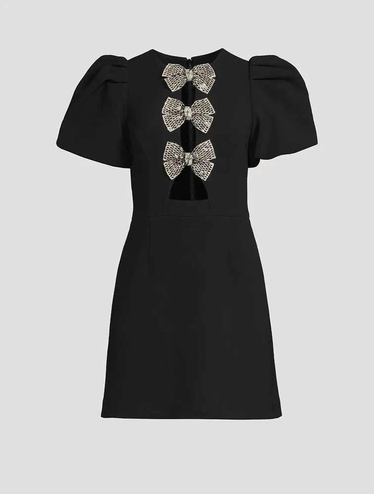 Yvonne Bow Mini Dress