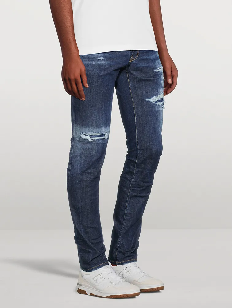 Distressed Cool Guy Skinny Jeans