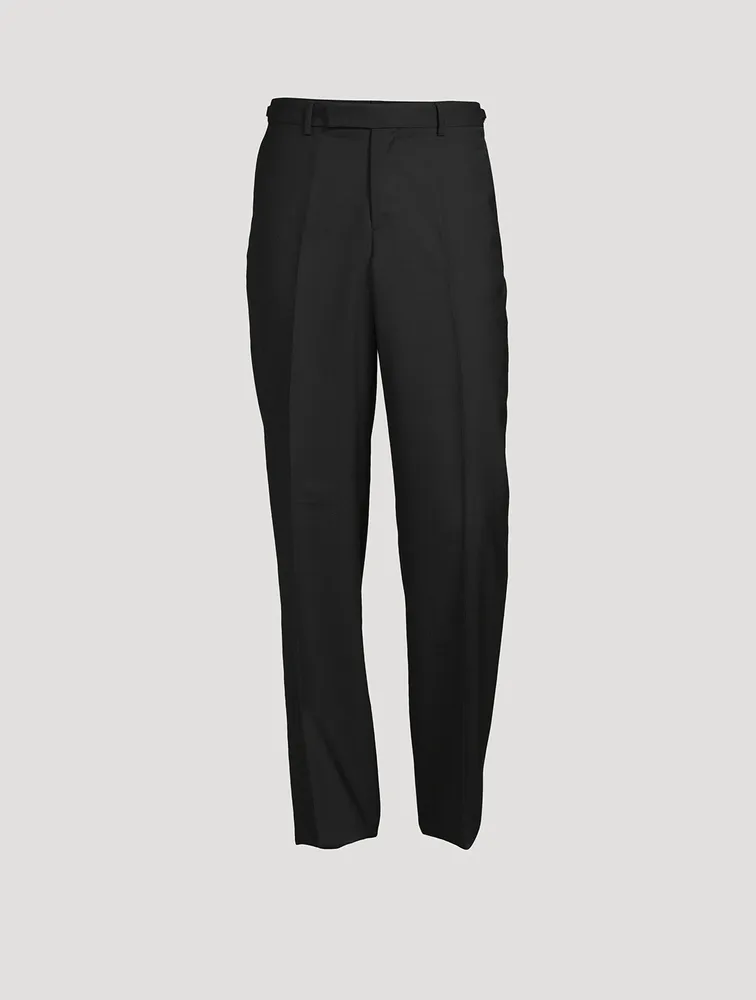 Wool Slim-Fit Pants