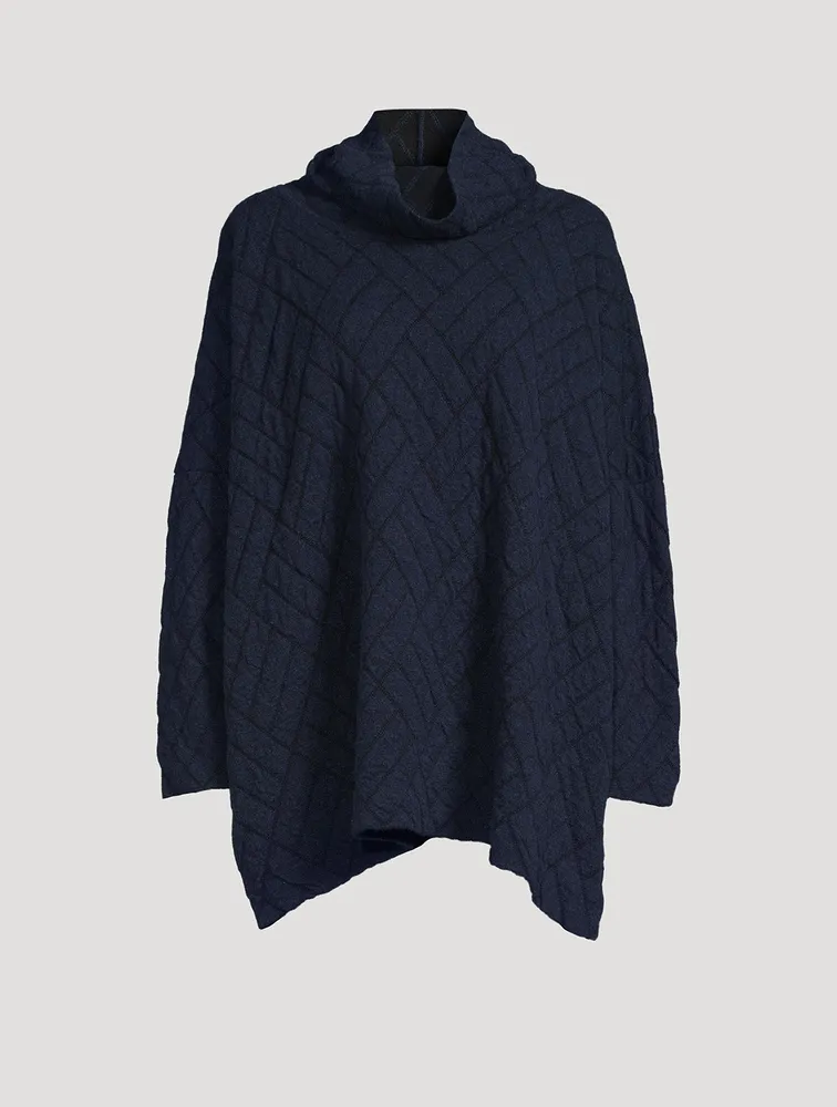 Monks Quilted Cashmere Sweater