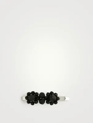 Mini Crystal Flower Hair Clip