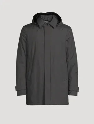 Laminar Goretex Down Coat With Hood