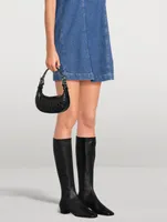 Edie Leather Knee-High Boots