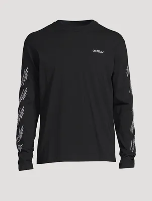 Moon Cam Arrow Skate Long-Sleeve T-Shirt