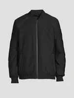 Sussex Stretch Nylon Down Bomber Jacket